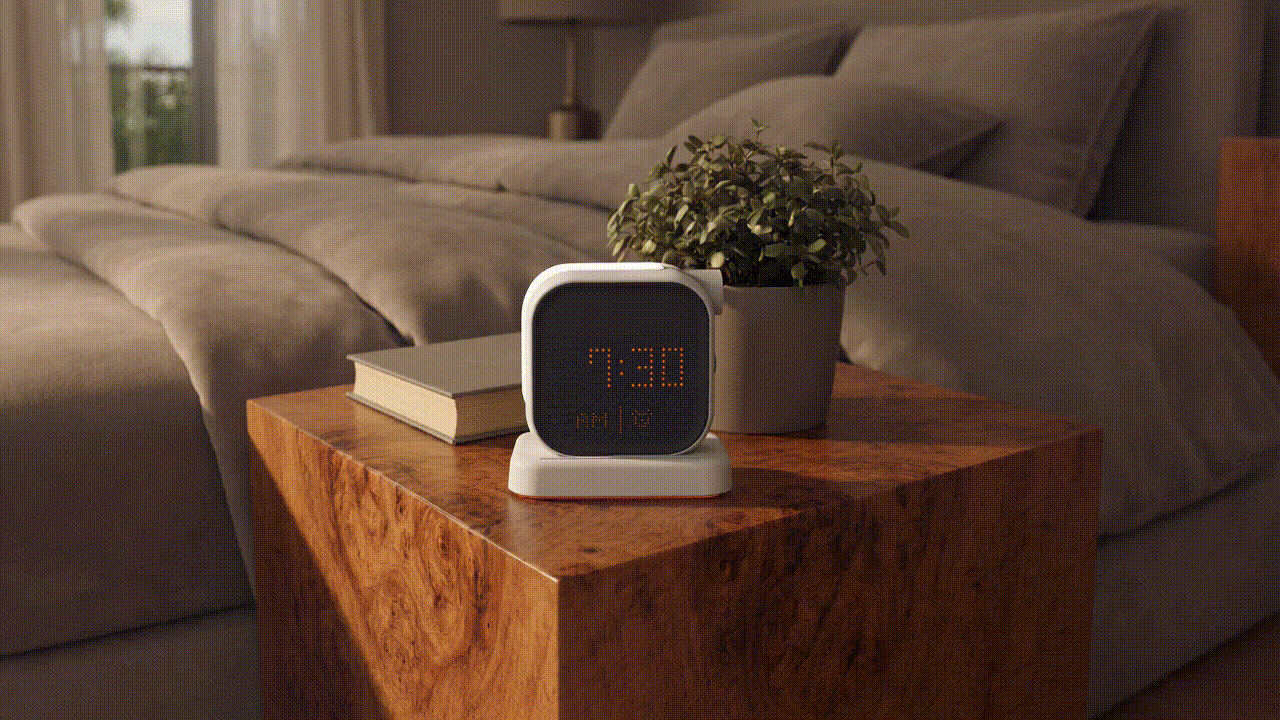 Moovi alarm clock animation